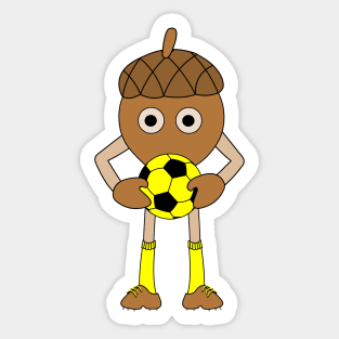 Soccer Nut Sticker